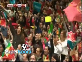 اهداف مباراة ( البرتغال 1-0 الدانمارك ) التصفيات المؤهلة ليورو 2016
