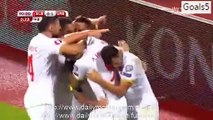 Aleksandar Kolarov Goal Albania 0 - 1 Serbia Euro Qualification 8-10-2015