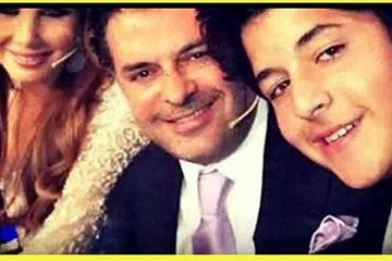 شاهد الشبه الكبير بين راغب علامه وابنه بعد ما كبر