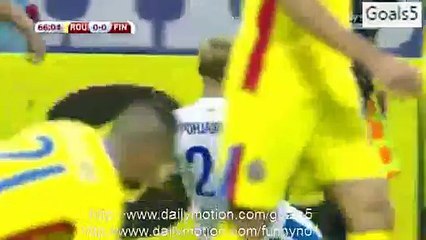all goals hd ROMANIA 1-1 FINLAND - EURO 2016 QUALIFIERS - 8.10.2015 HD