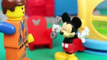 Mickey Mouse by DisneyCarToys Fix N Fun Garage and Duplo Lego Spiderman Minnie Mouse and L
