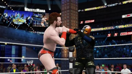 WWE 2K15 sheamus v deathstroke the terminator