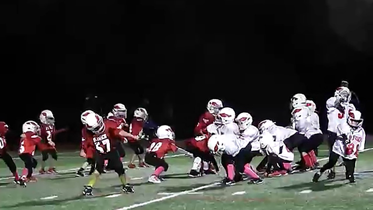 Pee Wee Football Team Busts Out Whip & Nae Nae During Game