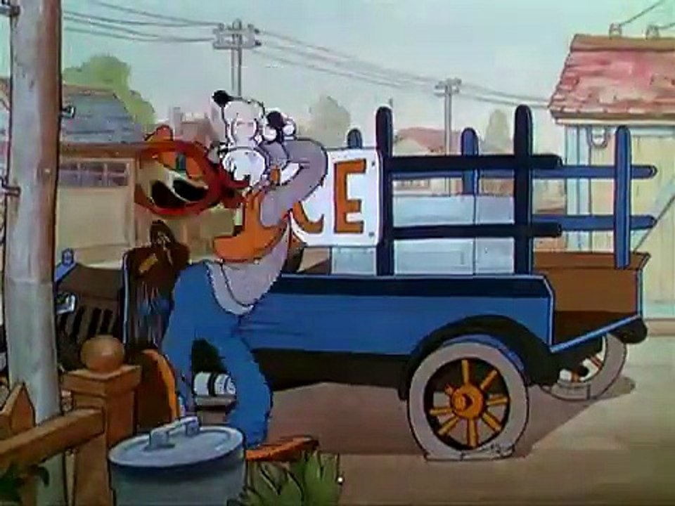 Mickey Mouse Cartoon - The Moving Day (1936) (Co-starring Donald and Goofy)