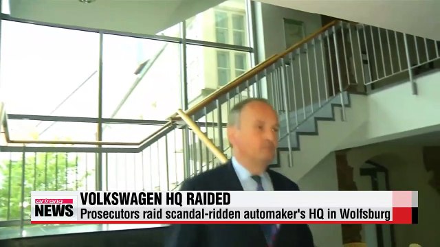 German prosecutors raid Volkswagen headquarters