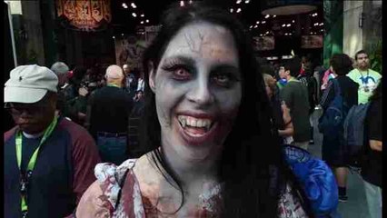 Los superhéroes conquistan Nueva York en la feria "Comic Con"