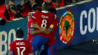 Chile 2 x 0 Brasil - GOLS - Eliminatórias Copa do Mundo Rússia 2018 - 08/10/2015
