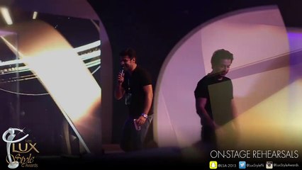 Fawad & Mahira - Rehearsals LSA 2015