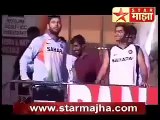 Indian Cricket Dressing Room Fun. Yuvraj Runs behind every cricketer ! Funny