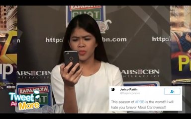 Prinsesa ng Masa Melai Cantiveros reads mean tweets at the Kapamilya Chat