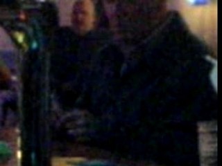 Man Plays Invisible Piano in Pub