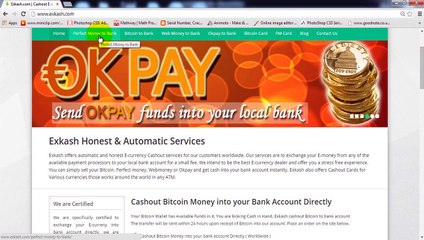 How to Withdraw Perfect Money, Webmoney and Bitcoins (urdu)