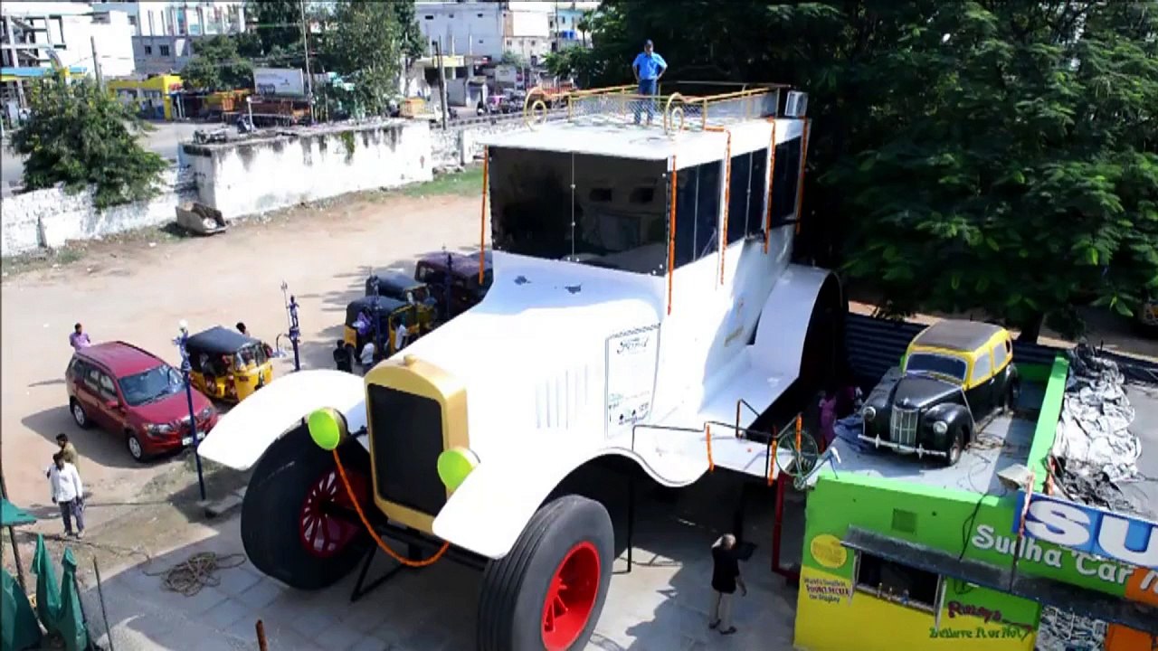 Größtes Auto der Welt: Inder peilt Guinness-Buch-Eintrag an