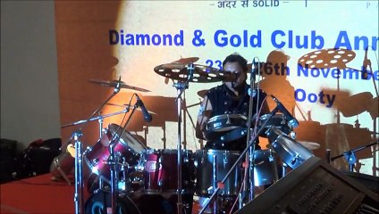 wedding sangeet-drummer  nikhil