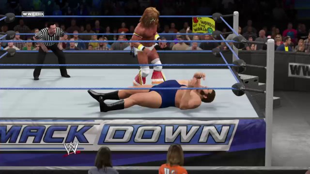 WWE 2K15 the ultimate warrior v andre the giant