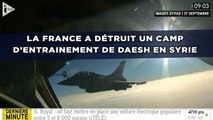 La France a détruit un camp d’entrainement de Daesh à Raqqa