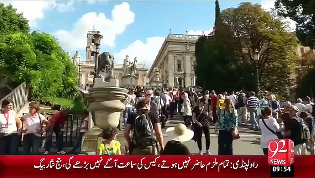 Rome Ky Mayor Marino Sarkari Credit Card Use Krny Pr Mustafi Hogy – 09 Oct 15 - 92 News HD