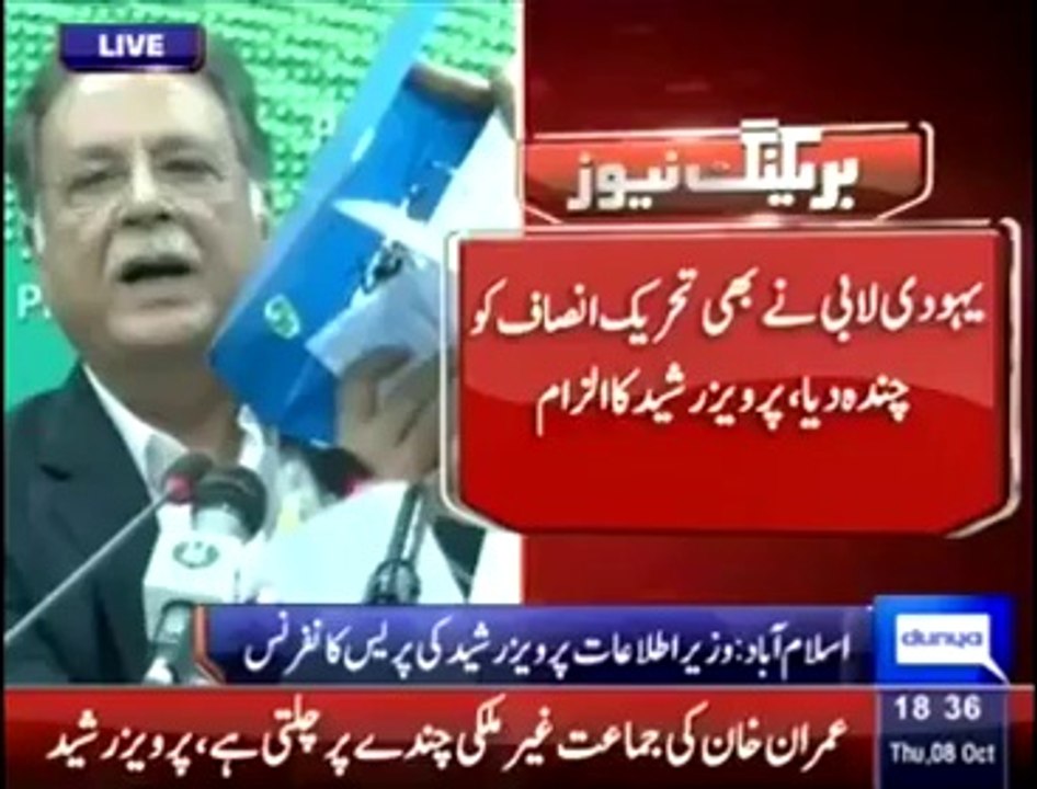 عمران خان اور تحریک انصاف کو یہودی اداروں ، ہندو لابیز اور پاکستان دشمن طاقتوں سے فنڈز ملتے رہے ہیں