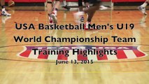 USA Basketball Mens U19 World Championship Team Training Highlights