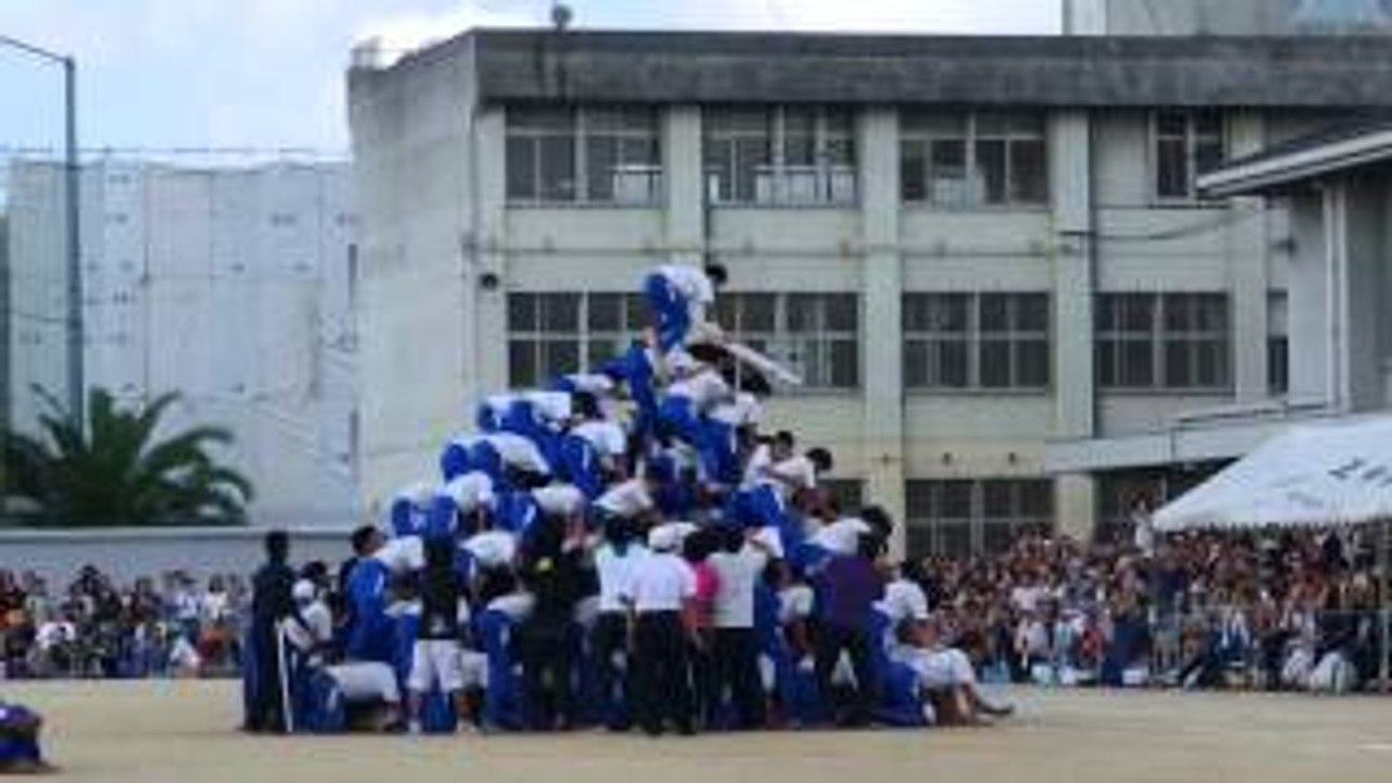 大中ピラミッド（大阪府八尾市立の中学校における組体操事故）