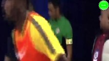 Keylor Navas hugs a fan and take pictures (Costa Rica vs South Africa) Friendly 2015