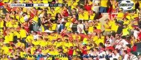 شاهد اهداف كولومبيا 2 _ 0 البيرو في تصفيات كاس العالم 2018 | 09 اكتوبر 2015 | بجوده hd |
