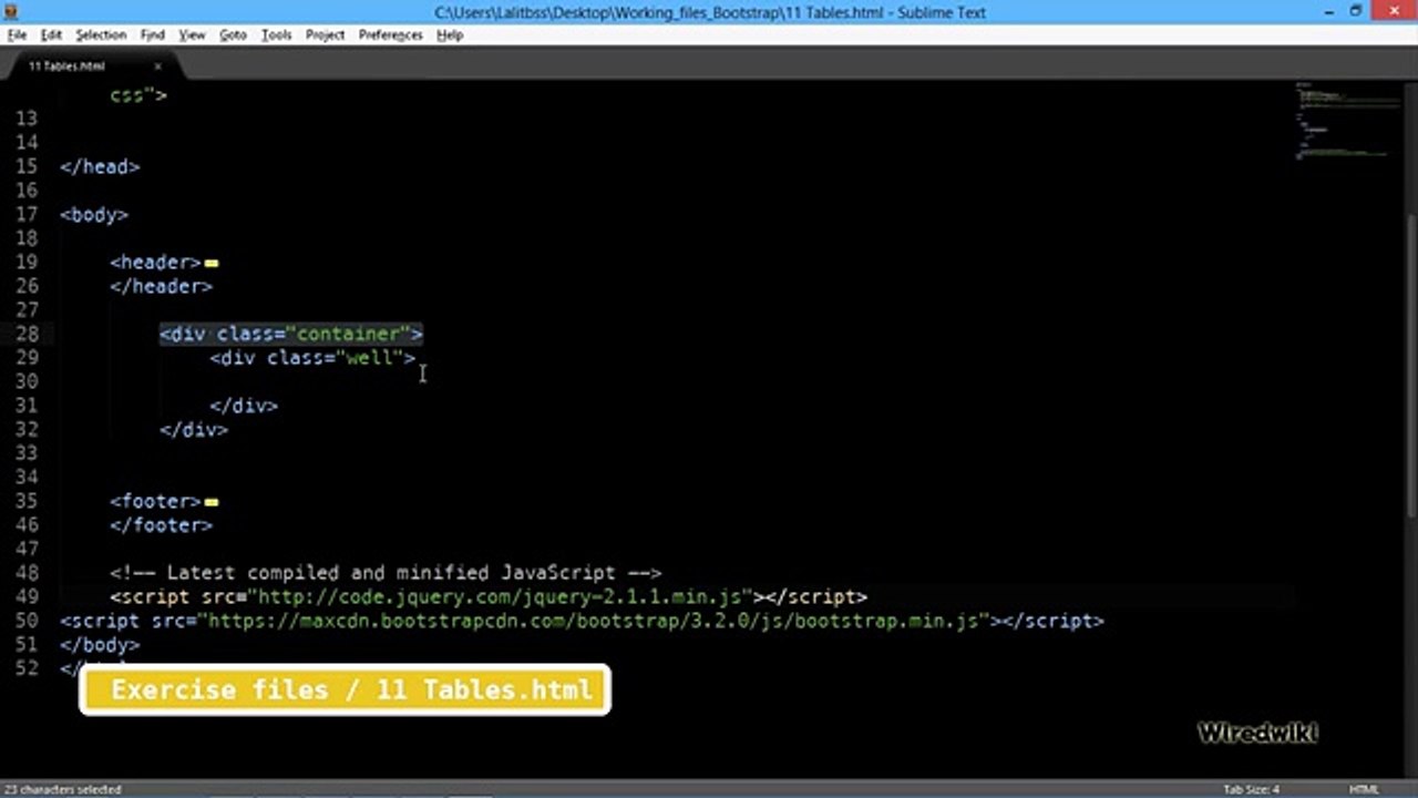 Bootstrap 3 Tutorials - #5 Using Tables with different classes