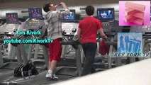 Eating Junk Food at the Gym Social Experiment Pranks on People Funny Videos Best Pranks 20