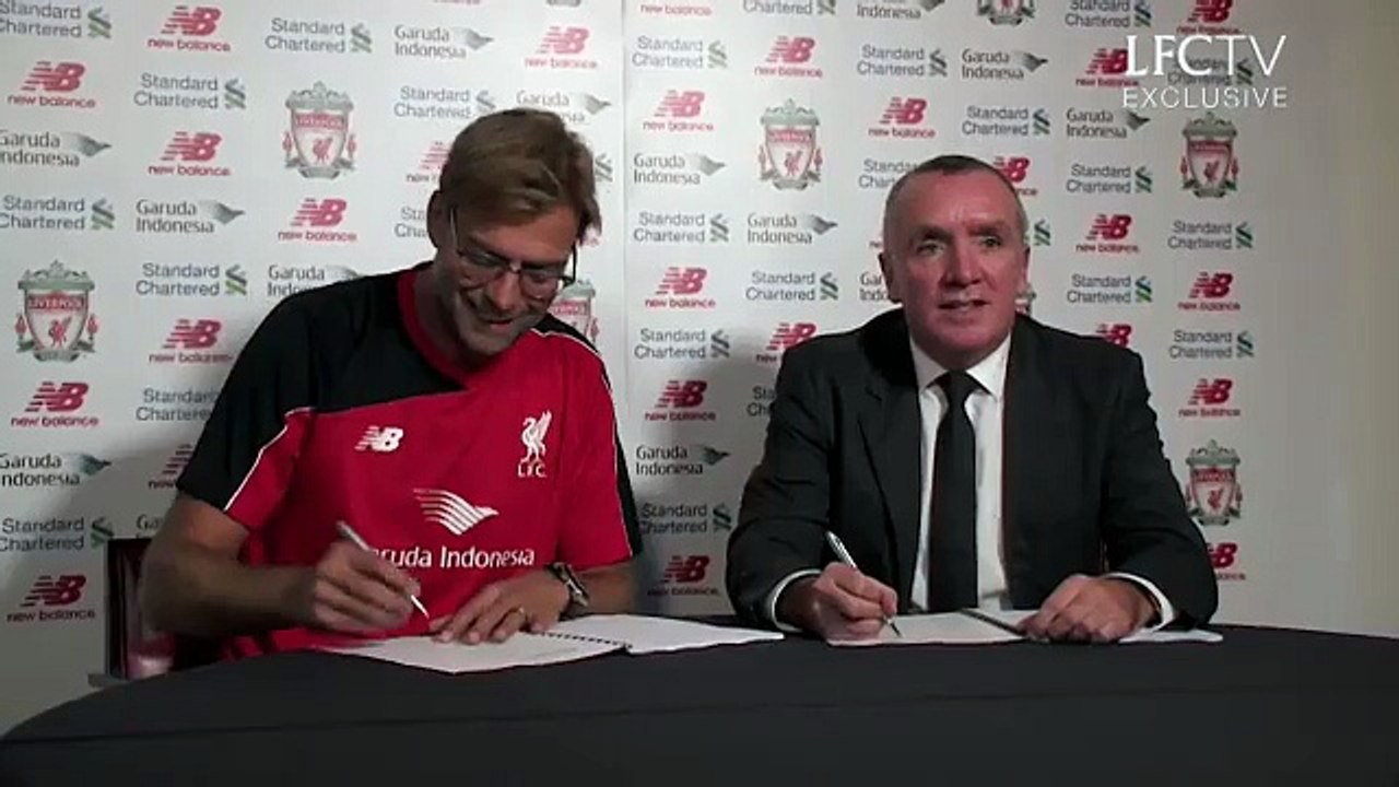 Klopp resmen Liverpool'da!