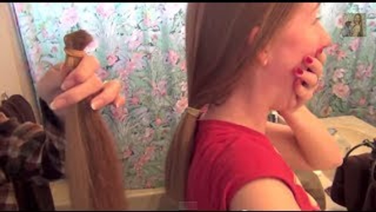 Mom Cuts OFF Daughters Long Hair!!!!!