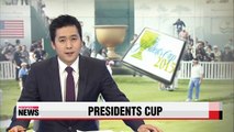 'Korean Duo' and International Team take points on day 2 of Presidents Cup