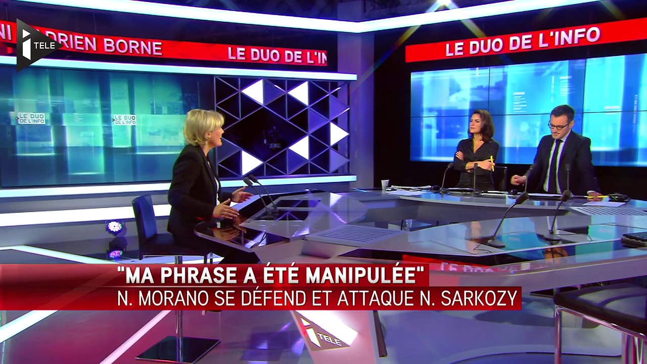 Nadine Morano revient sur iTELE sur son exclusion comme tête de liste pour les élections régionales