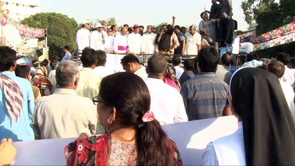 PROTEST All Minorities NO to Local Government ( Amended ) Front of Punjab Assembly Lahore Pakistan 3