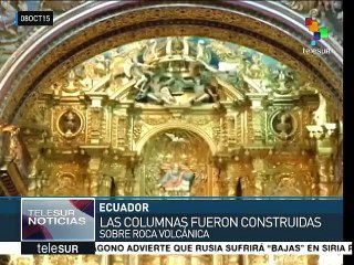 Ecuador: fachada de la iglesia de La Compañía cumple 250 años