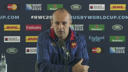 Rugby - CM - Bleus : PSA «A nous d'être réactifs»