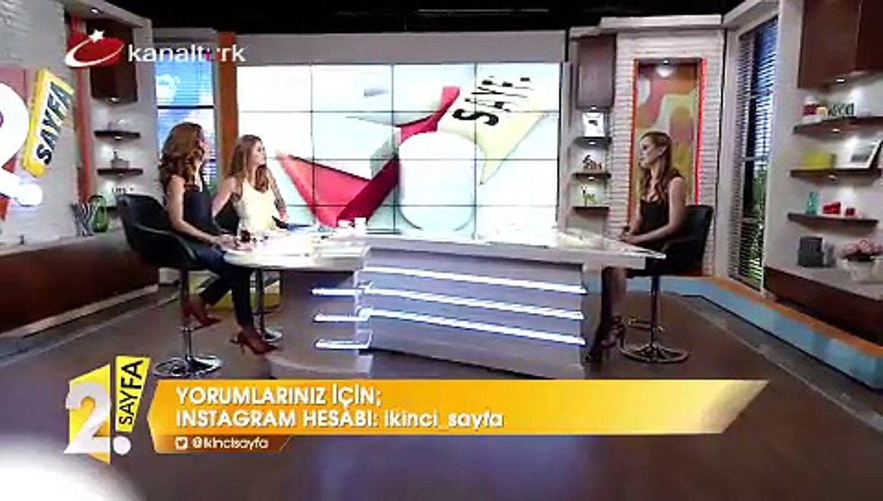 Güzel oyuncu Tatyana Tsivikeviç, 2.Sayfa'ya konuk oldu!