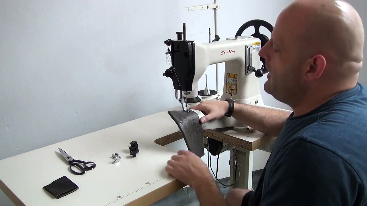 Cheap and economical leather sewing machine