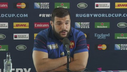 Rugby - CM - Bleus : Slimani «C'est le gros test»