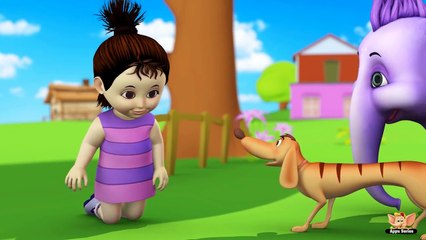 Two little hands to clap clap clap - 3D Animation English Nursery rhymes for children