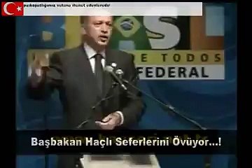TAYYİP ERDOĞANDAN HAÇLI SEFERLERİNE ÖVGÜLER