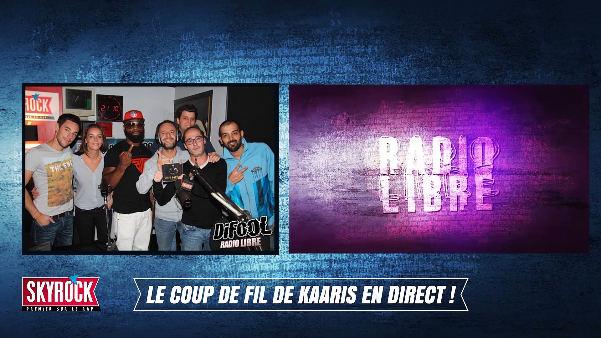 Le coup de fil de Kaaris en direct dans la Radio Libre, 1 semaine avant son  Planète Rap ! - Vidéo Dailymotion