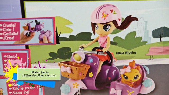Blythe and Scooter / Skuter Blythe - Littlest Pet Shop - A8230 - Recenzja