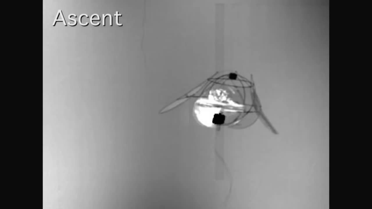 Tiny Robot Flies Like a Jellyfish