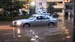Lezhë, shiu përmbyt rrugët e qytetit  banorët vështirësi në qarkullim