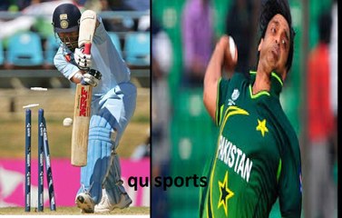 Shoaib AKhter Vs India On Hattrick Ball