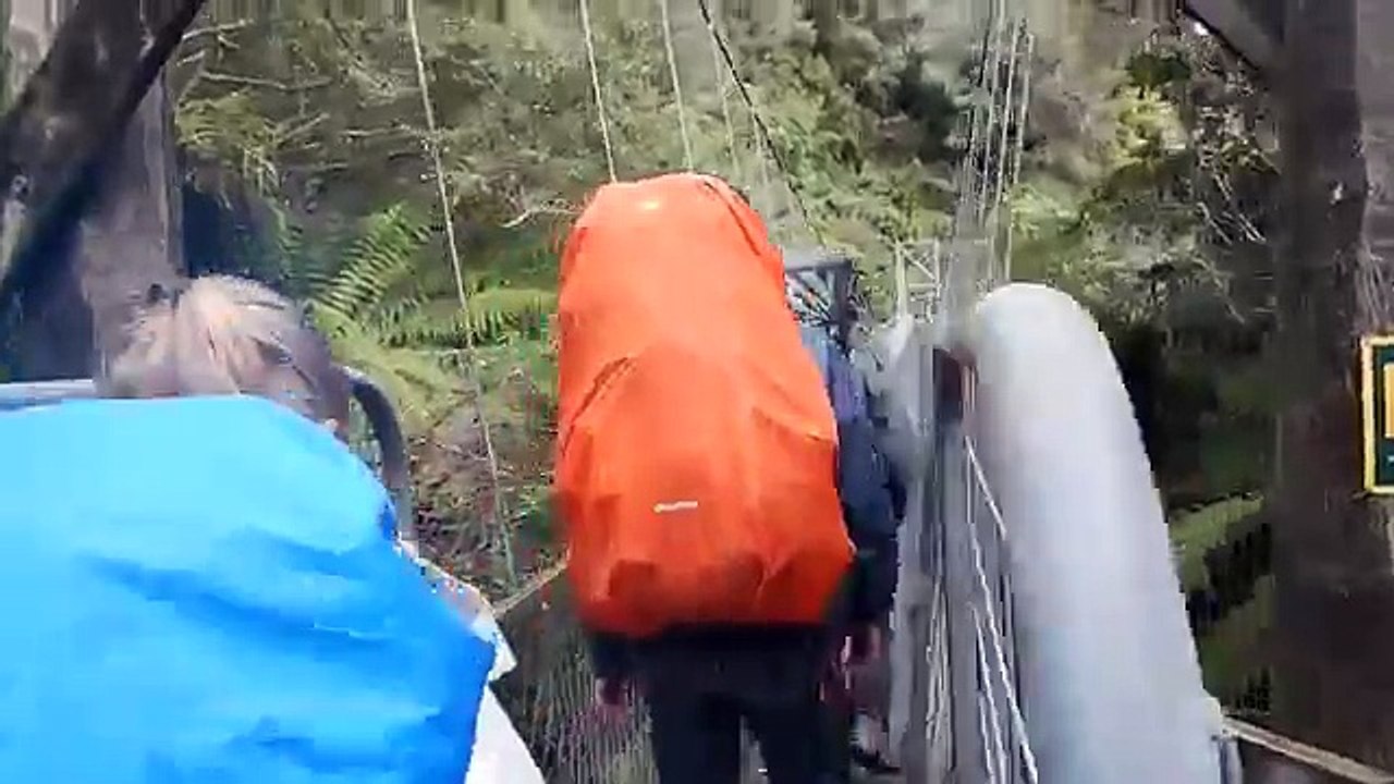 4 Français chutent d'un pont suspendu en Nouvelle-Zelande