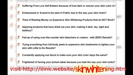 Skin Lightening For Dark Skin
