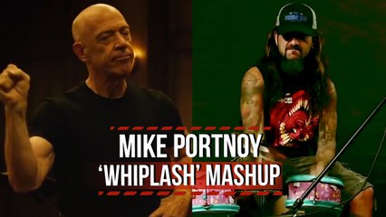 Mike Portnoy dans le film Whiplash !
