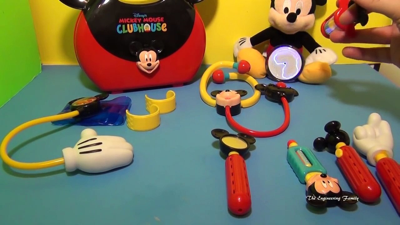 Disney Junior Mickey Mouse Clubhouse Doctor Kit Playset Disney Mickey Mouse Toys