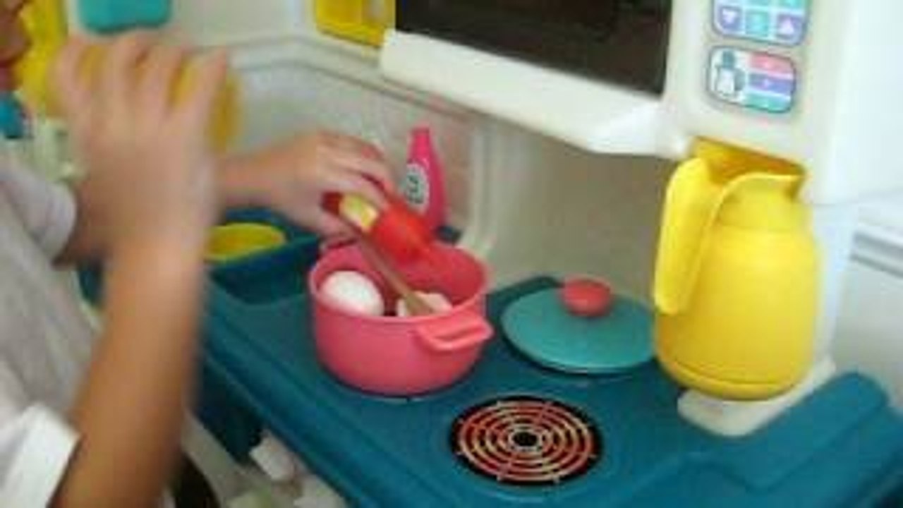 Cristian cooking & serving Mama - Part 1